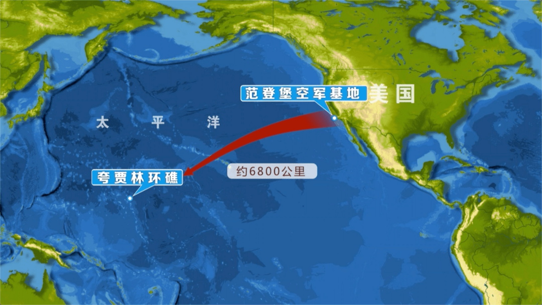 据悉,这枚"民兵-3"从位于美国西海岸加利福尼亚州的范登堡空军基地