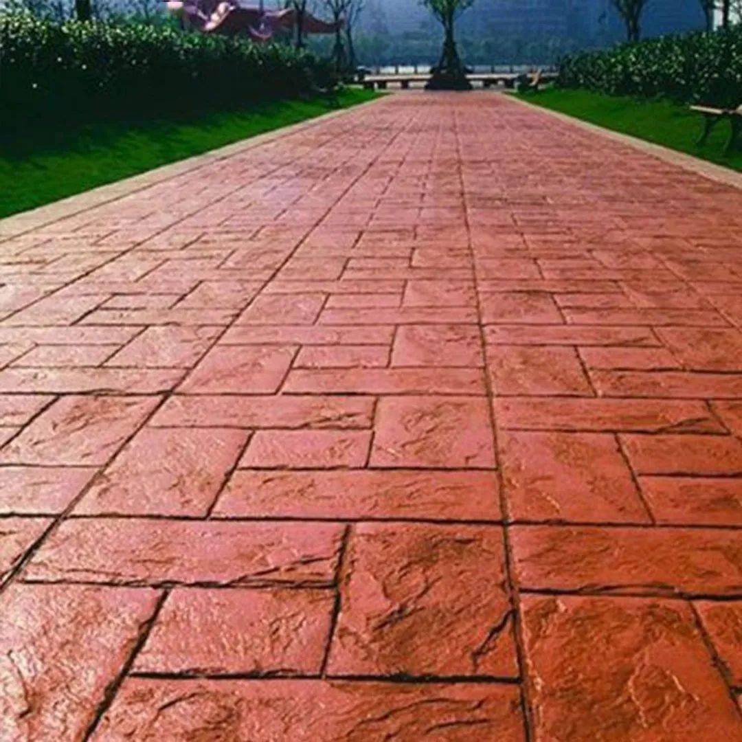 【京康地坪】仿石艺术地坪的应用_地面