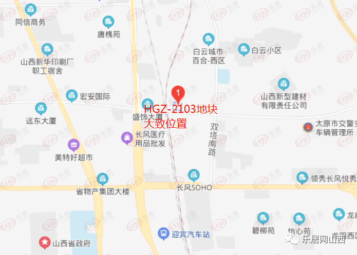 4331億保利摘太原小店區真武路兩宗地塊萬柏林區四宗地塊掛牌出讓還有