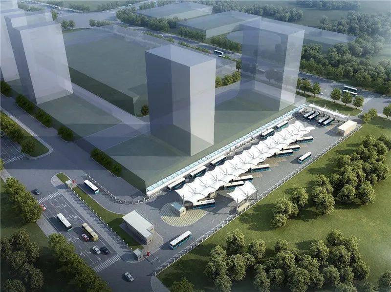 sm四期北侧公交场站效果图sm四期将分阶段建设，分阶段竣工验收。其中，
