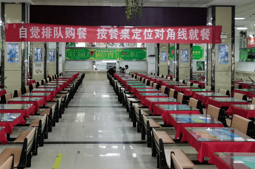 河南检察职业学院餐厅图片