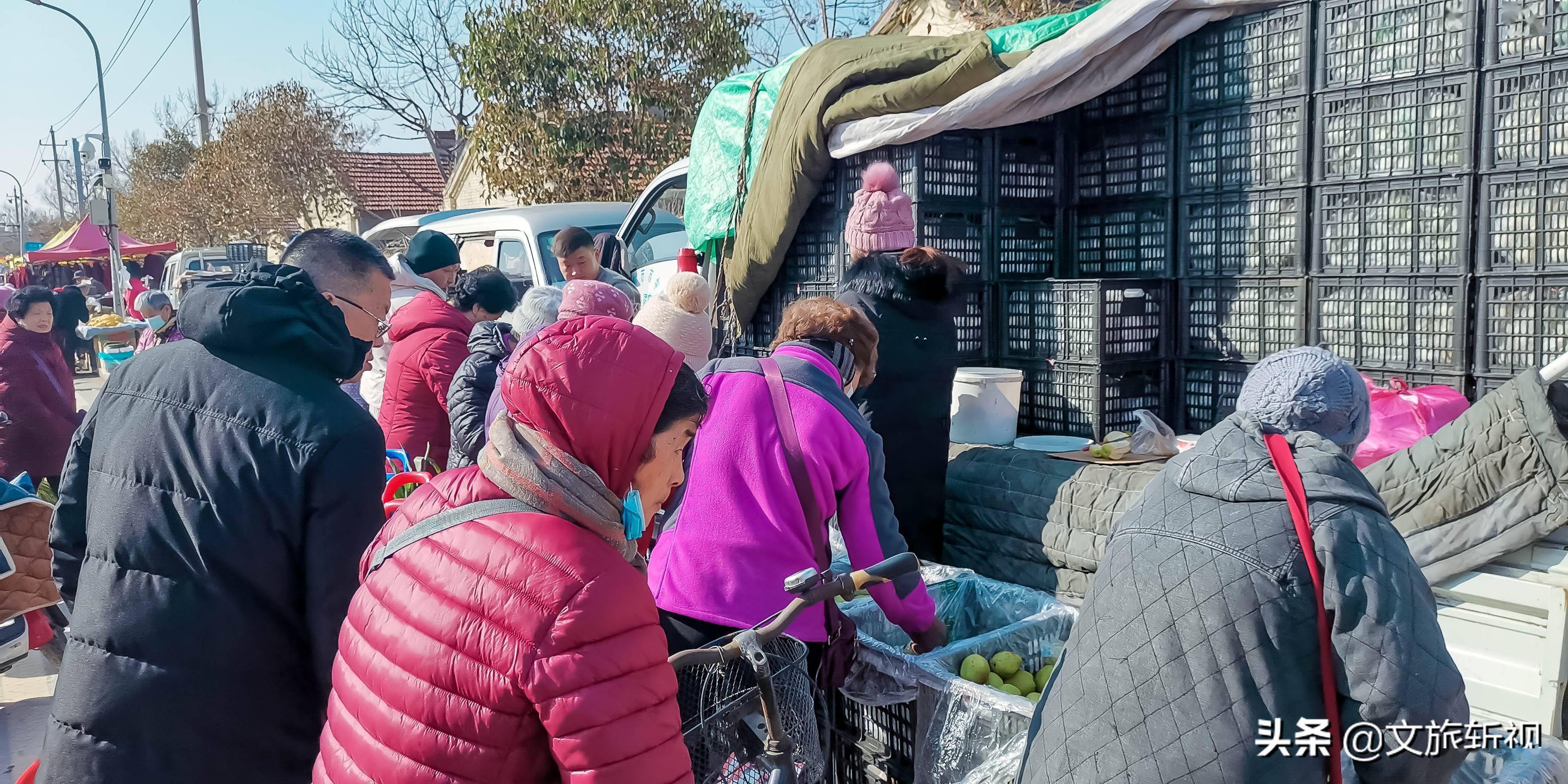 济南井家沟大集百年历史人气旺是农贸市场最有交易价值的场所