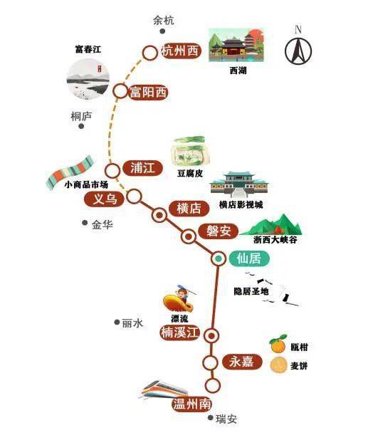 惊艳杭温高铁仙居站太仙了