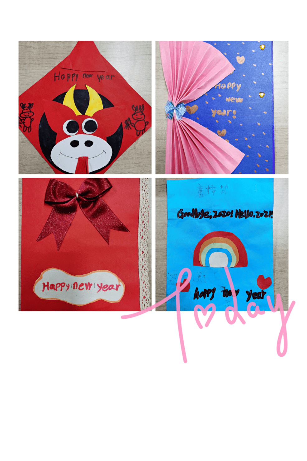 newyearnewdream新年新愿望阳光学校新春英语活动