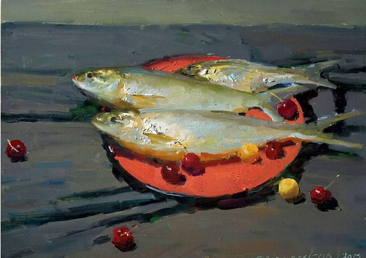 著名油画家冉茂芹油画作品欣赏