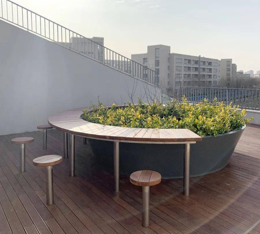 航拍华东师大最美天台还有星空和远方