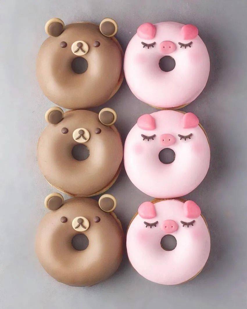 吃了这款甜甜圈才知道以前吃的都白吃了治愈你的心