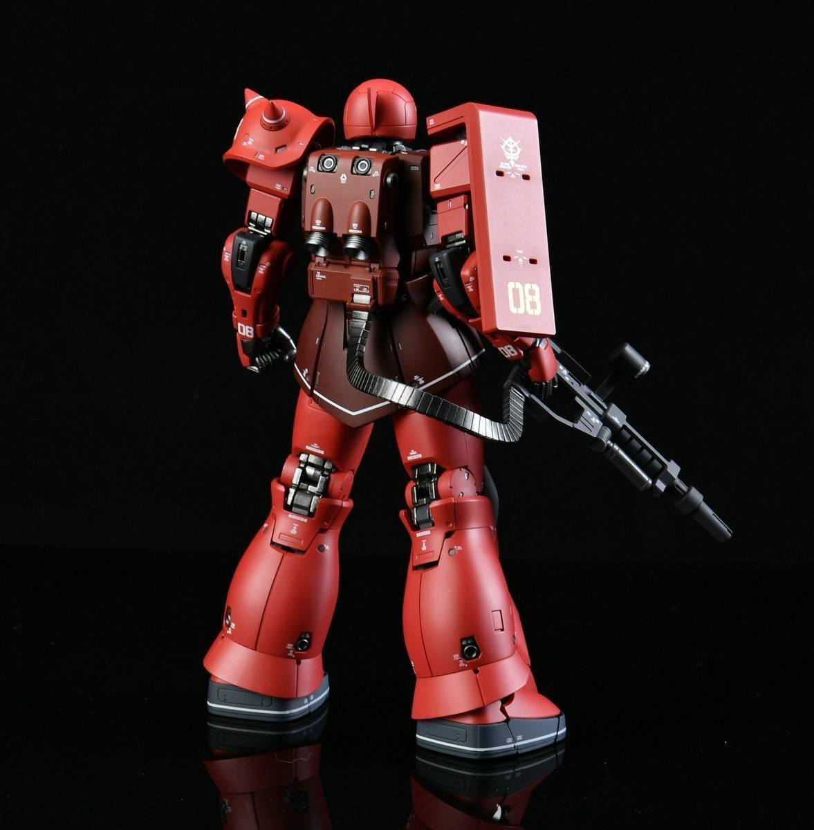 78官测万代gffmcms05s夏亚专用扎古i