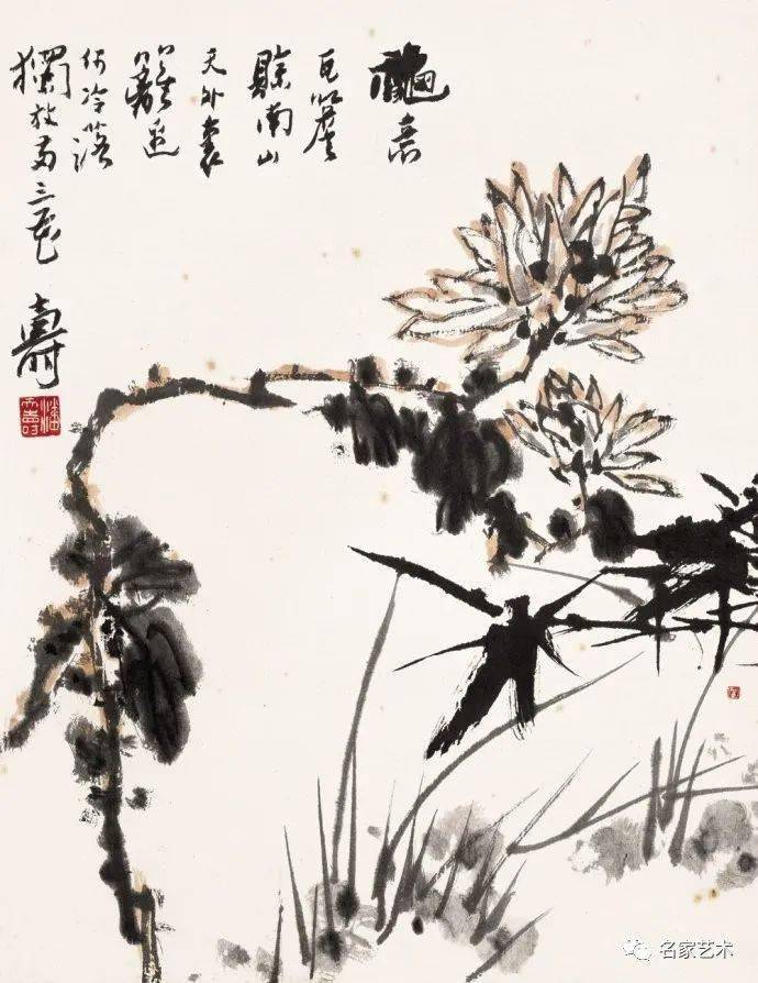 【名品视界】名家·菊(四—近现代(下)_菊花