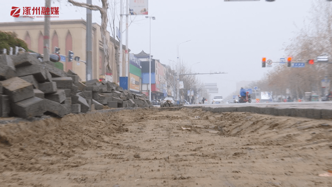 涿州城区路面全部恢复时间提前_进行