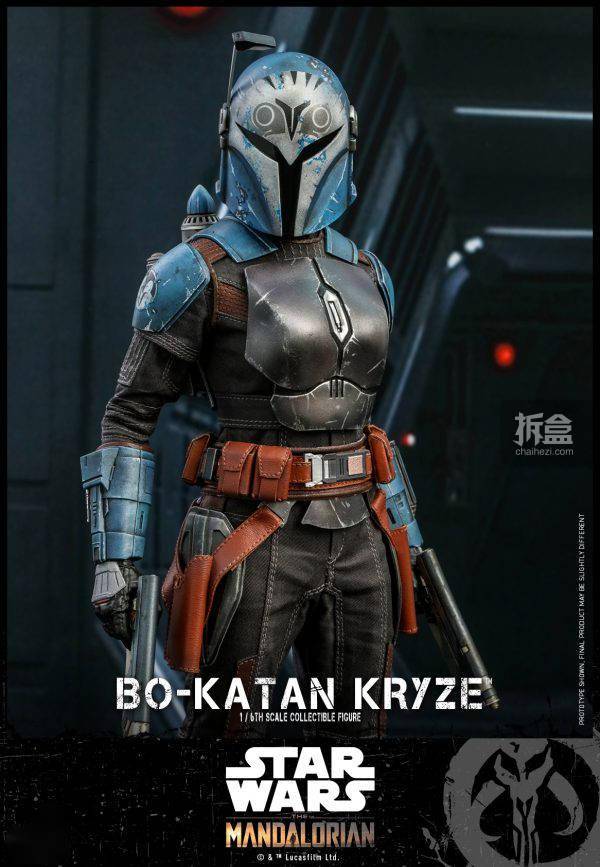 hot toys第二季《曼达洛人》博卡坦克里兹1:6比例珍藏人偶