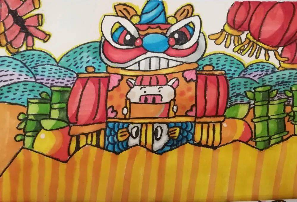 读写春节成果展示之色彩篇炫彩春节你最牛