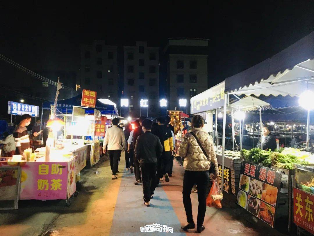新鲜劲过去后茂名的新夜市从摩肩擦踵到无人问津