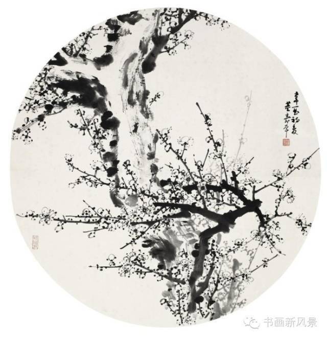 画梅大师董寿平的梅花，绝美！_搜狐网