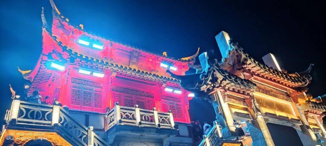 退水过后的落星墩夜景,你来看过吗?