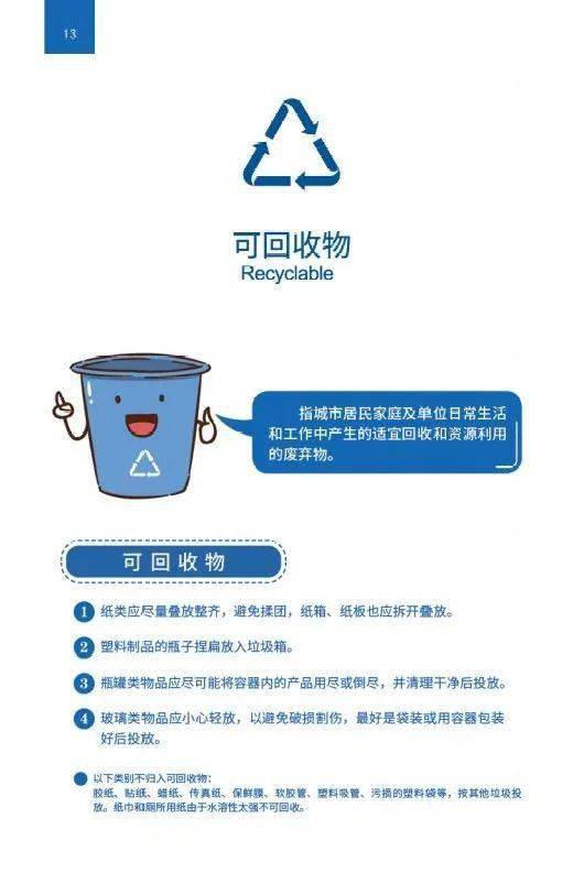 文明视角我市2021居民版生活垃圾分类指导手册出炉了