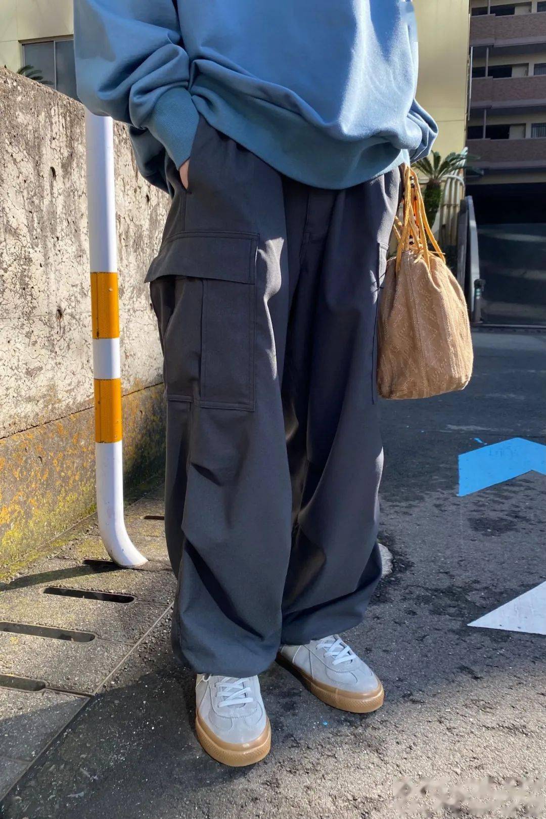 is-ness NU WIDE 6PK PANTS - ワークパンツ