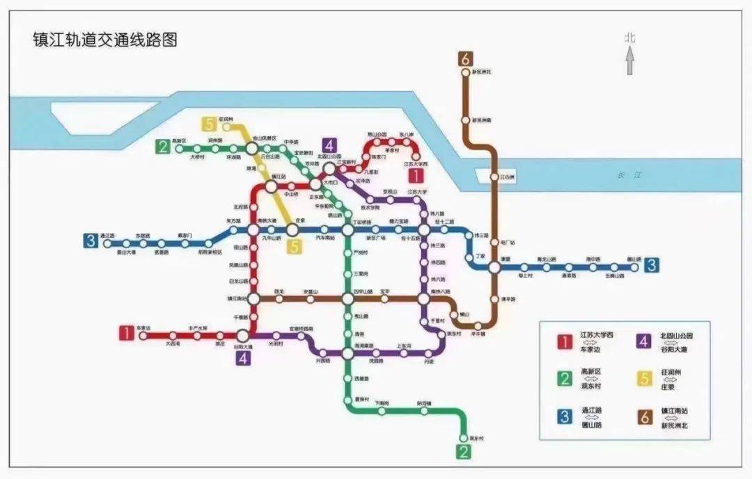 镇江将迎来一条新地铁,全长271公里!