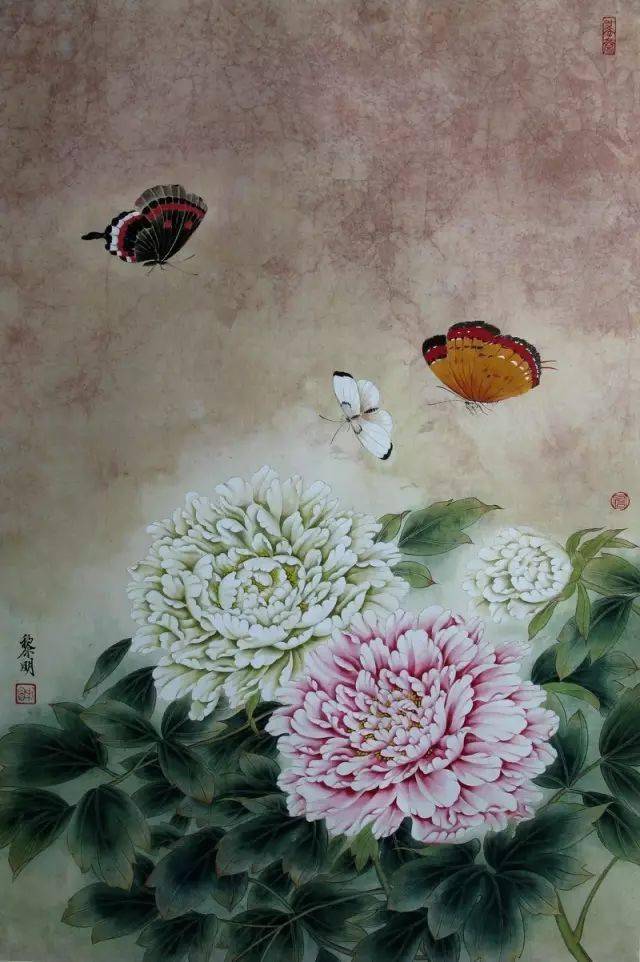 詹黎明工笔重彩作品155图 法无痕 景蕴情 画有境_花鸟画