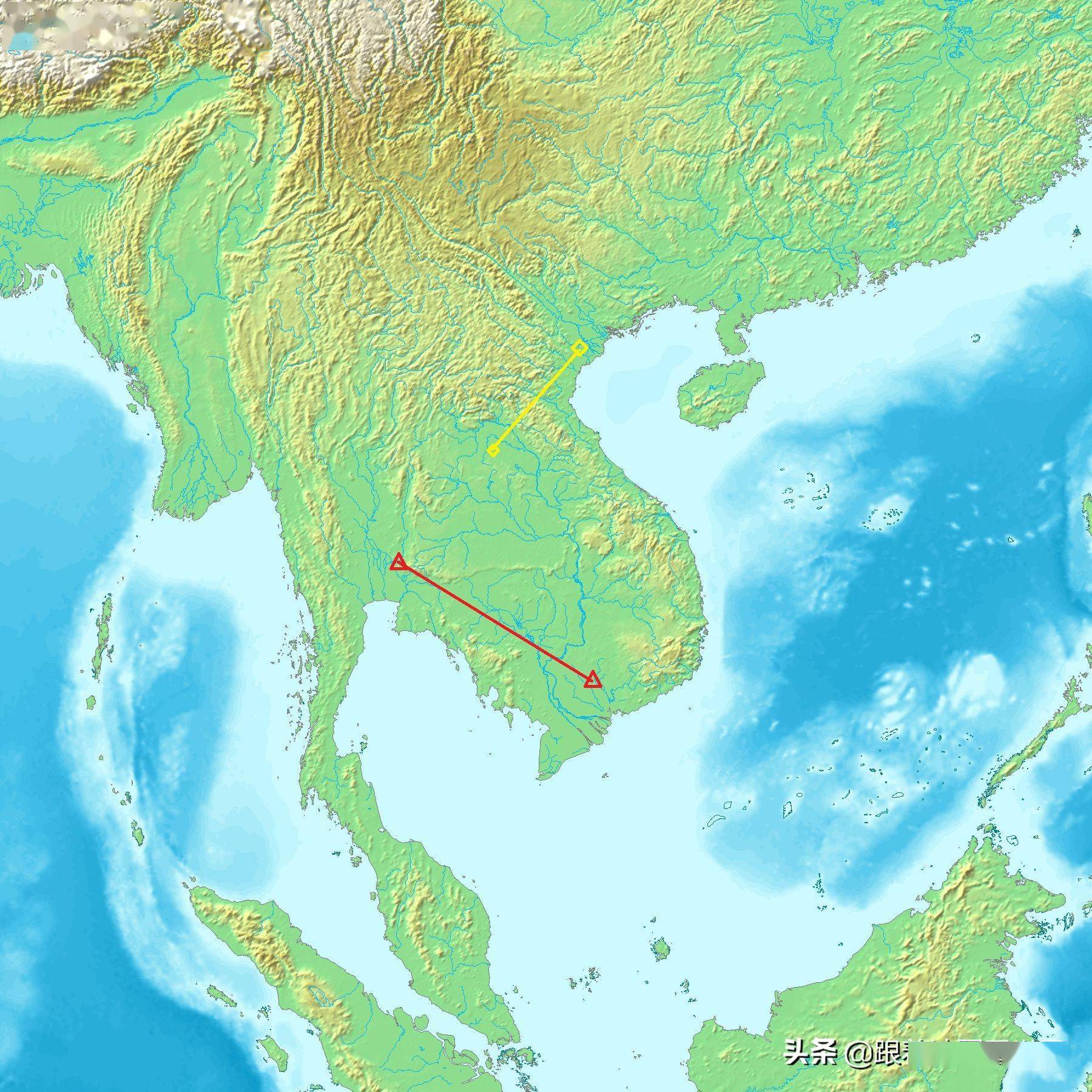 缅甸地形地貌图片