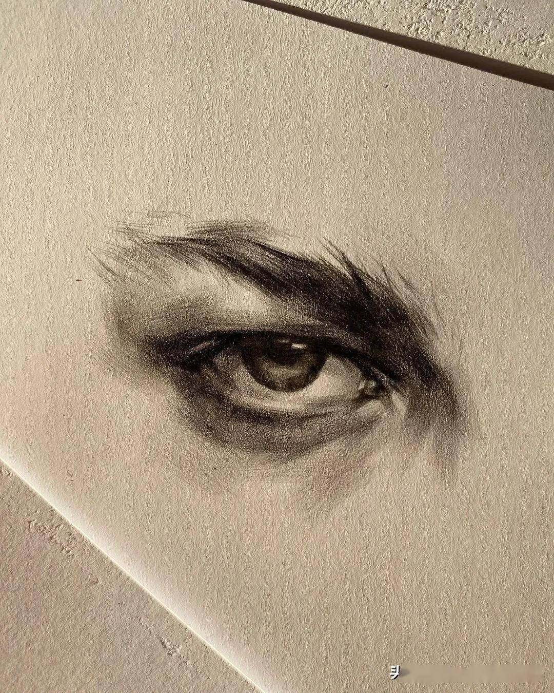 素描作品欣赏·眼