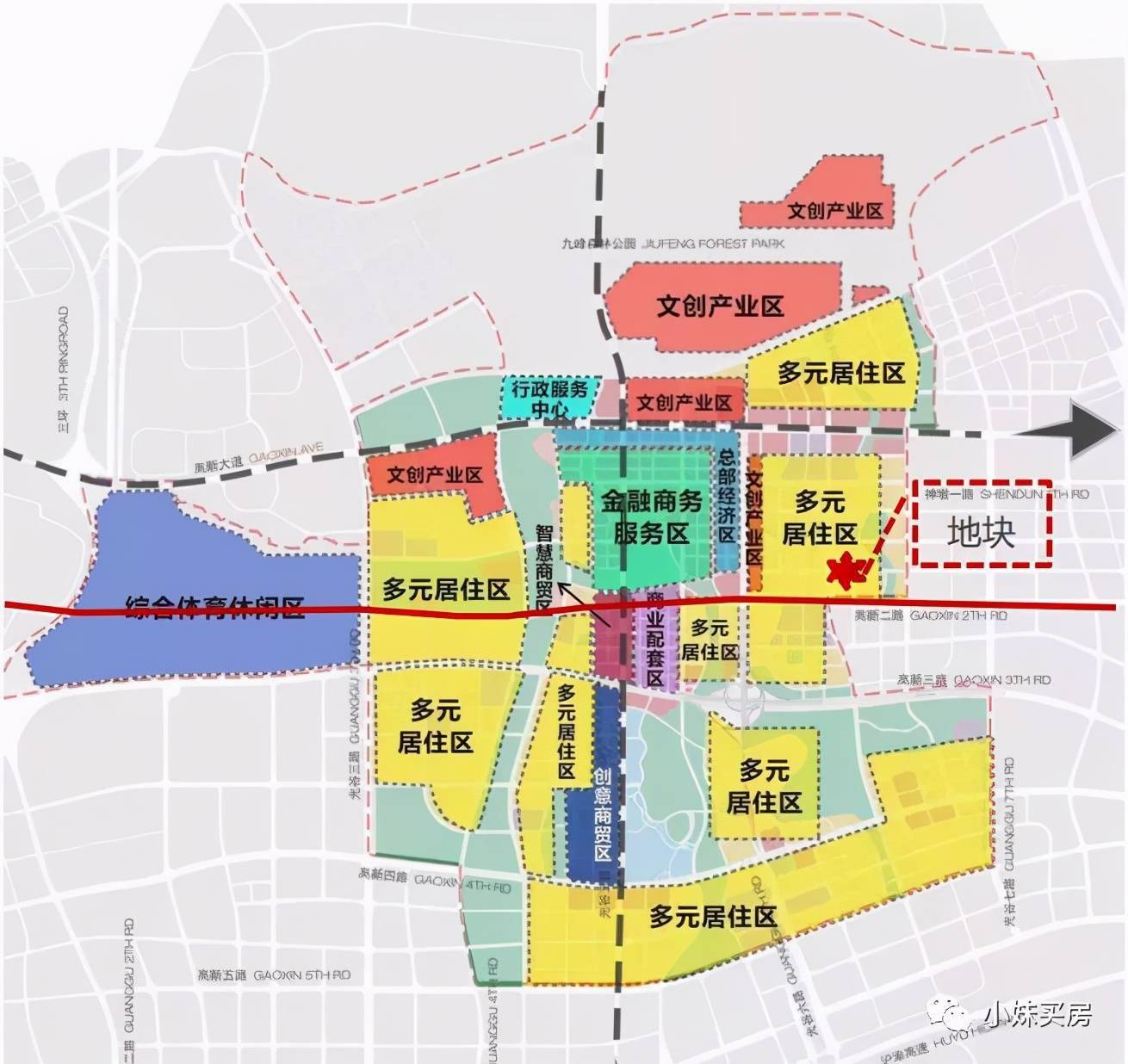 武汉光谷东左岭规划图片