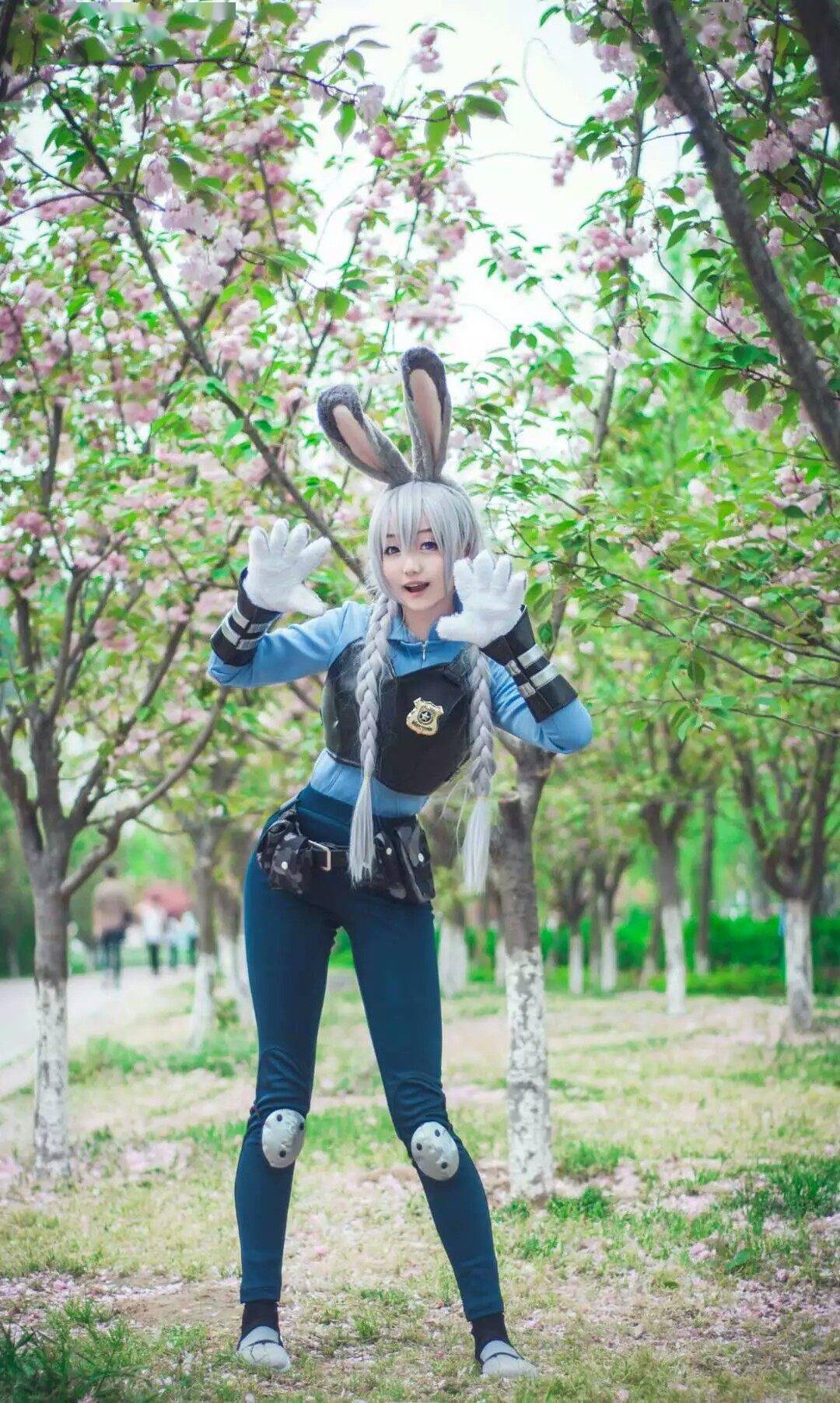 疯狂动物城朱迪cosplay