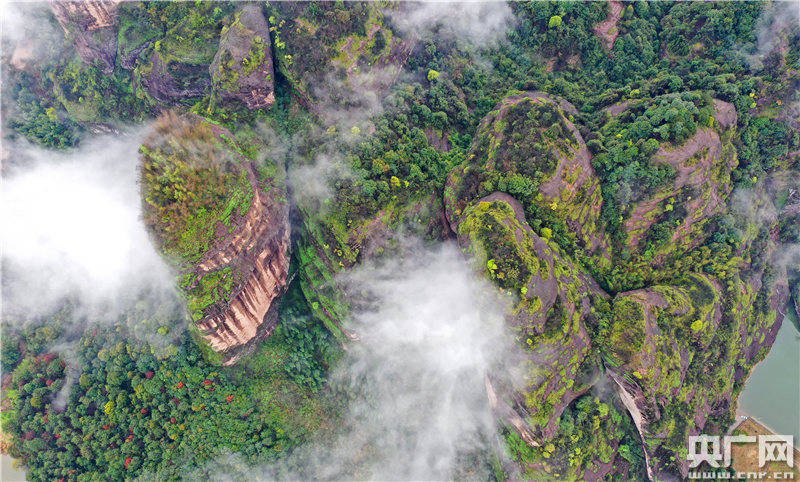 江西龙虎山全景图图片