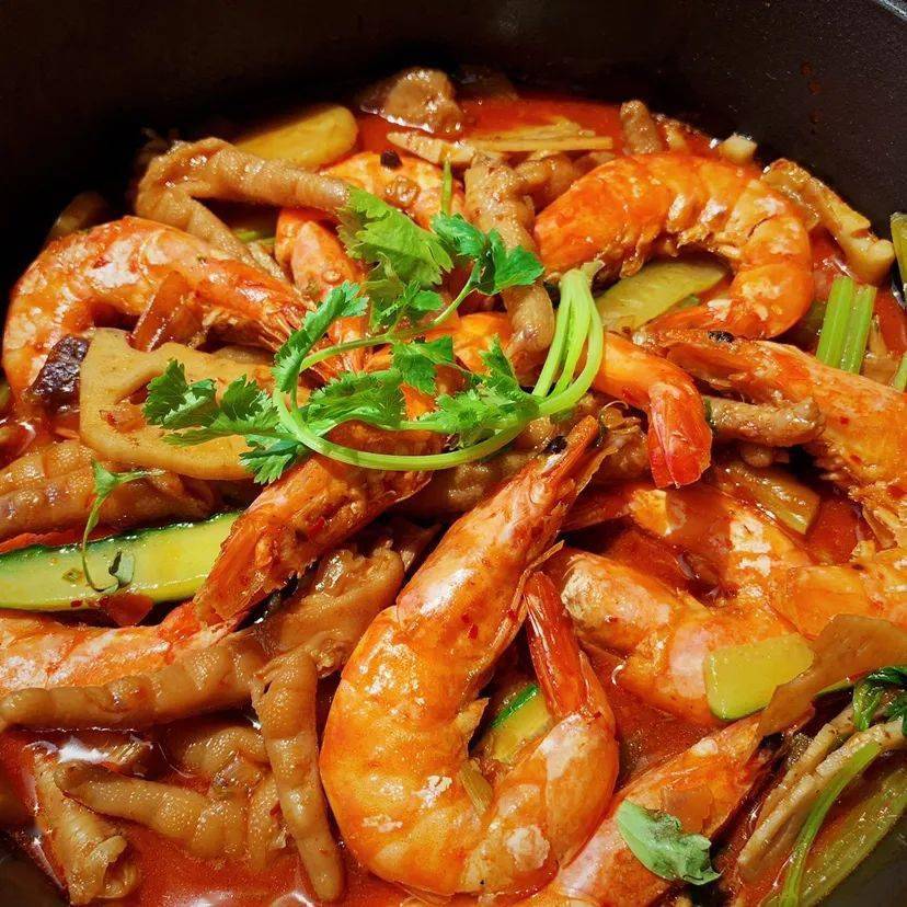 你会做「明虾鸡爪煲」了吗?你还有其他美食的做法吗?