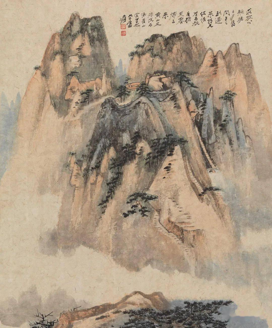 四大巨匠画黄山(高清60幅)
