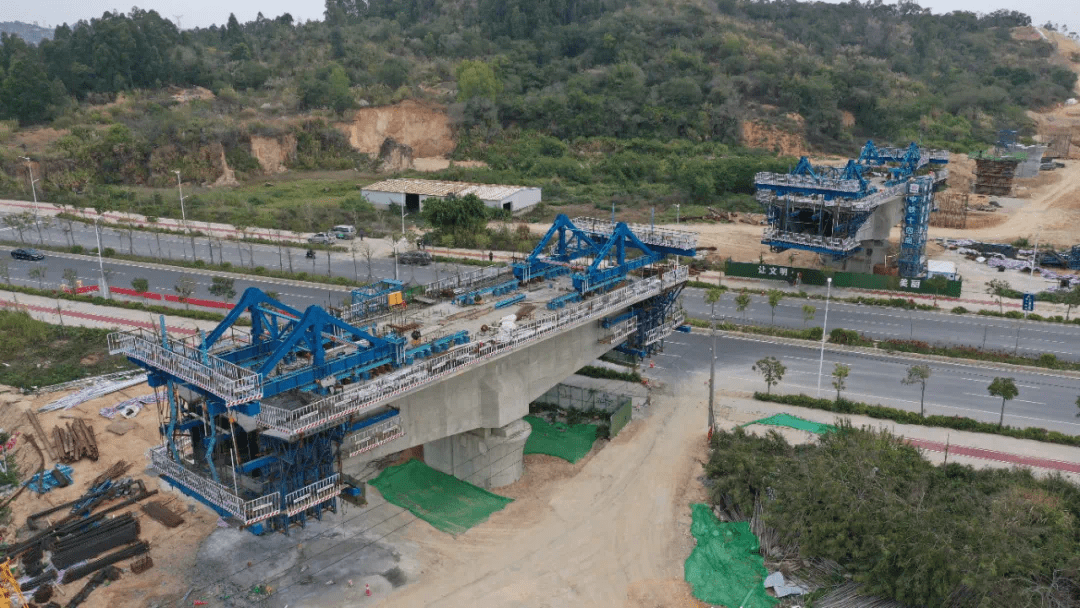 汕汕铁路潮阳段潮南段加快建设:穿山跨水 凿隧架桥