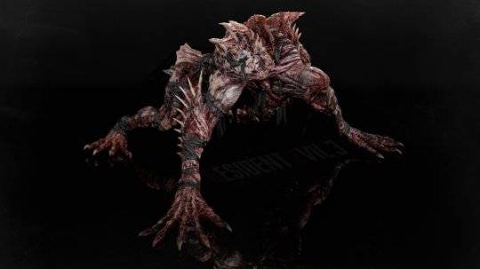 滑行蠕虫在生化危机3重制版中的模型比较恶心