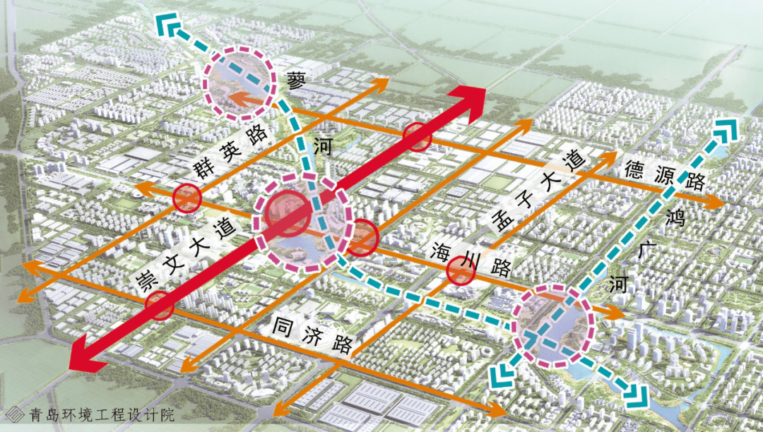济宁高新区道路规划图图片
