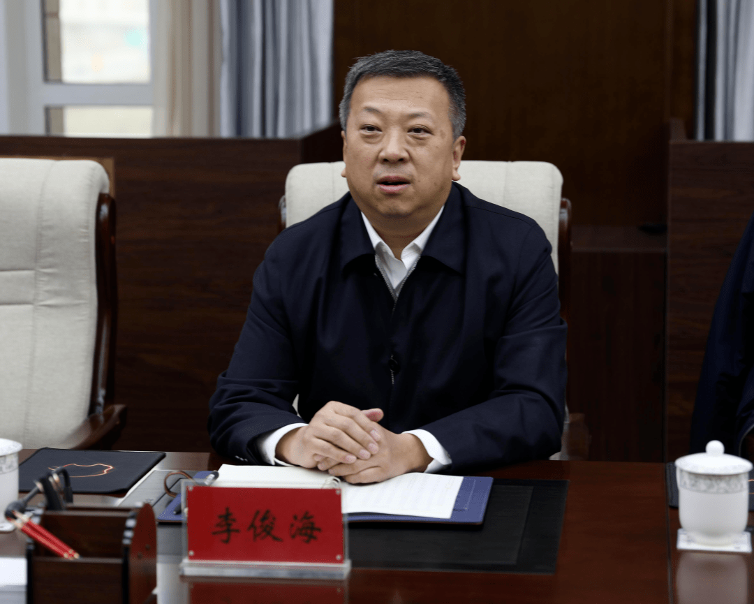 3月16日,自治区党委党史学习教育第四巡回指导组副组长李俊海一行到