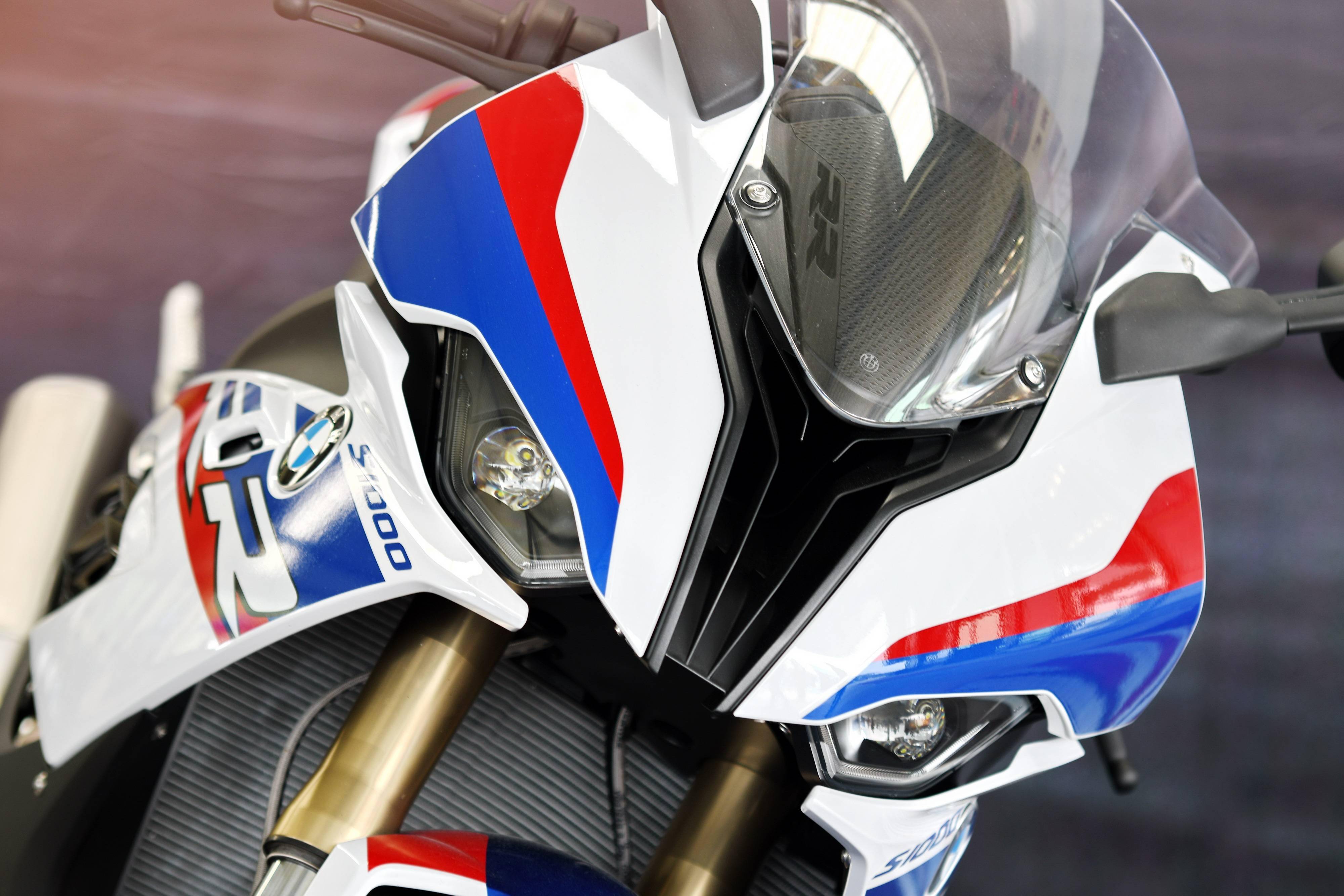 宝马摩托广东赛道试驾体验日s1000rr特写