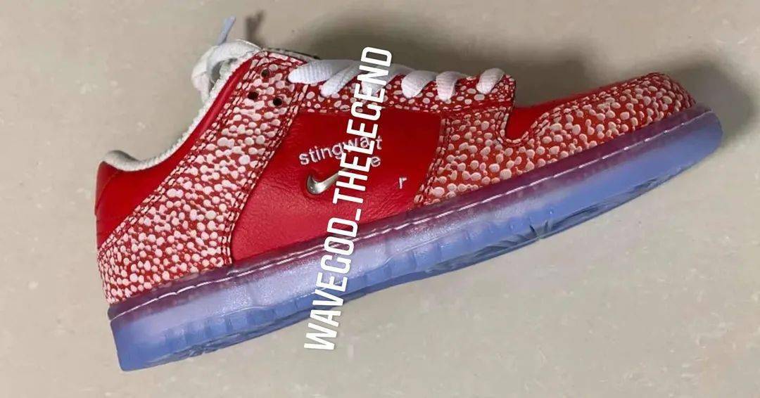 密恐去世鞋耐克sb超限量联名stingwater实物泄露将发售