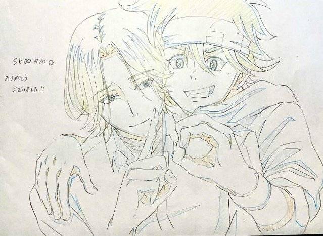 动画人saisapphire新绘制无限滑板喜屋武历驰河兰加公开