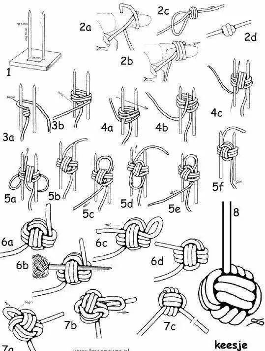 在家没事做点手工吧一根绳子编出的精彩