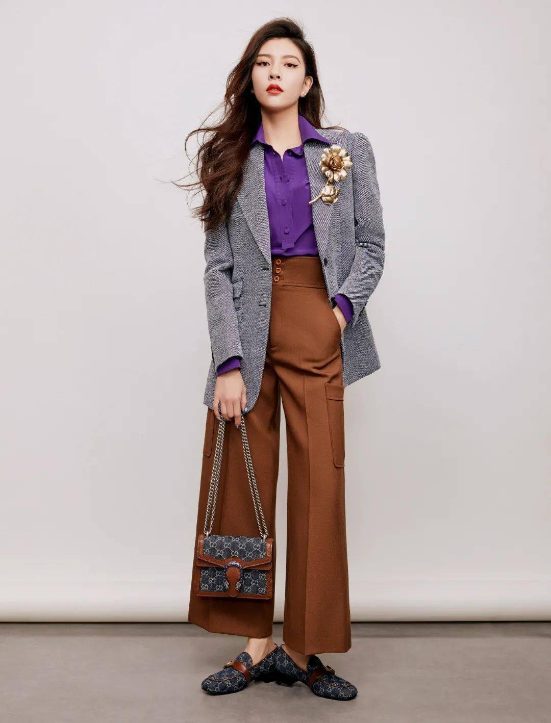 女明星们可盐可甜的早春穿搭真是绝绝子