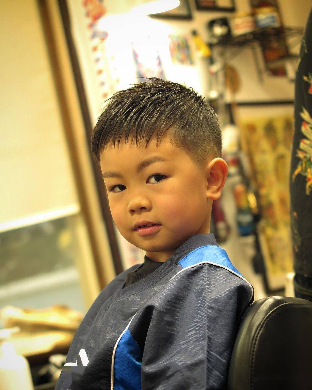 10款小男孩发型推荐越剪越有型给你儿子选一款吧