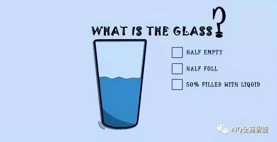 我们大多数人的理解是:乐观是更容易看到事物好的一面,看到半杯水时