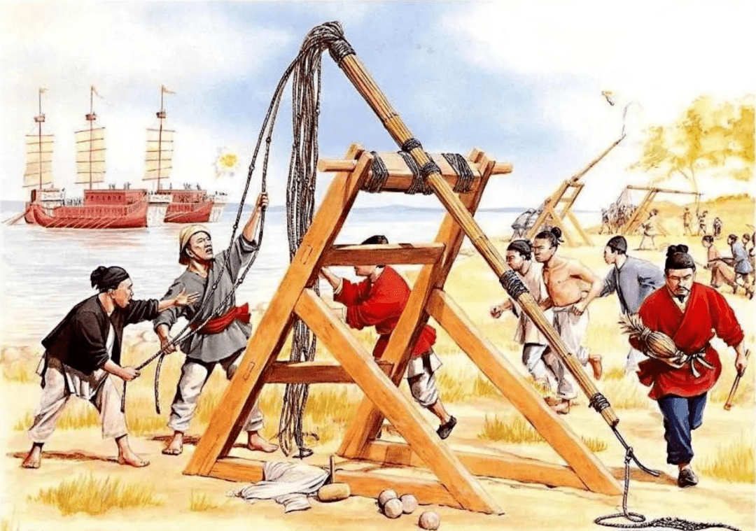 是桌游还是大玩具投石车王国又能让玩家们在桌面上互射了