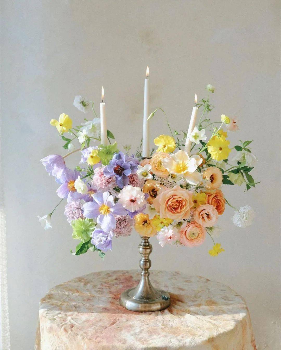 韩式花店的浪漫感怎么做到的?这要从配色说起……_插花