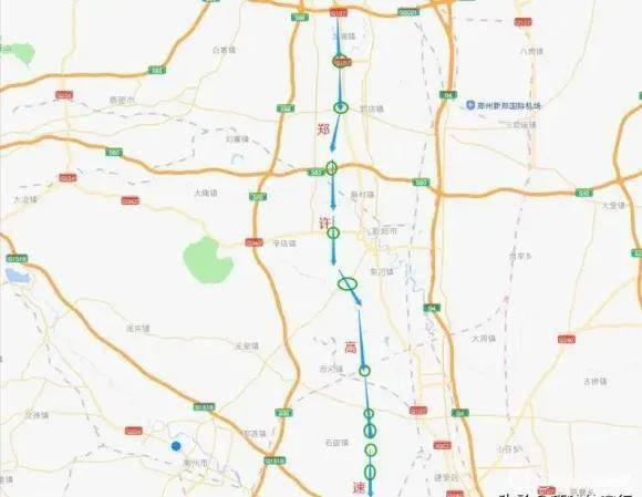 许昌北绕城高速线路图图片