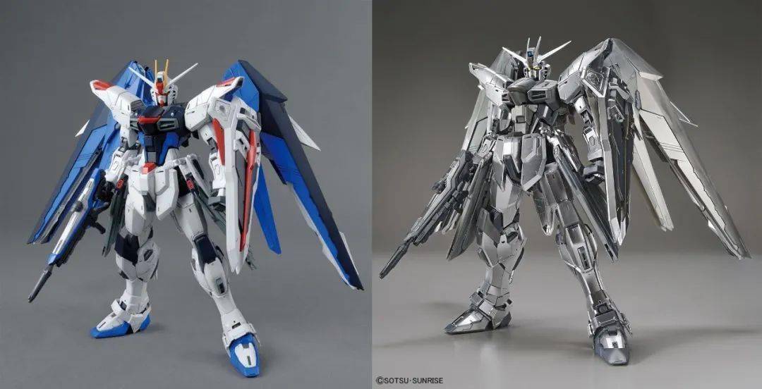 基地限定mg自由高达2.0银色涂层版来了