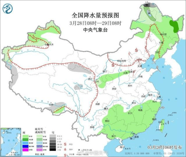 雨水今夜即将抵达 每逢周末就下雨的魔咒又开始了 天气