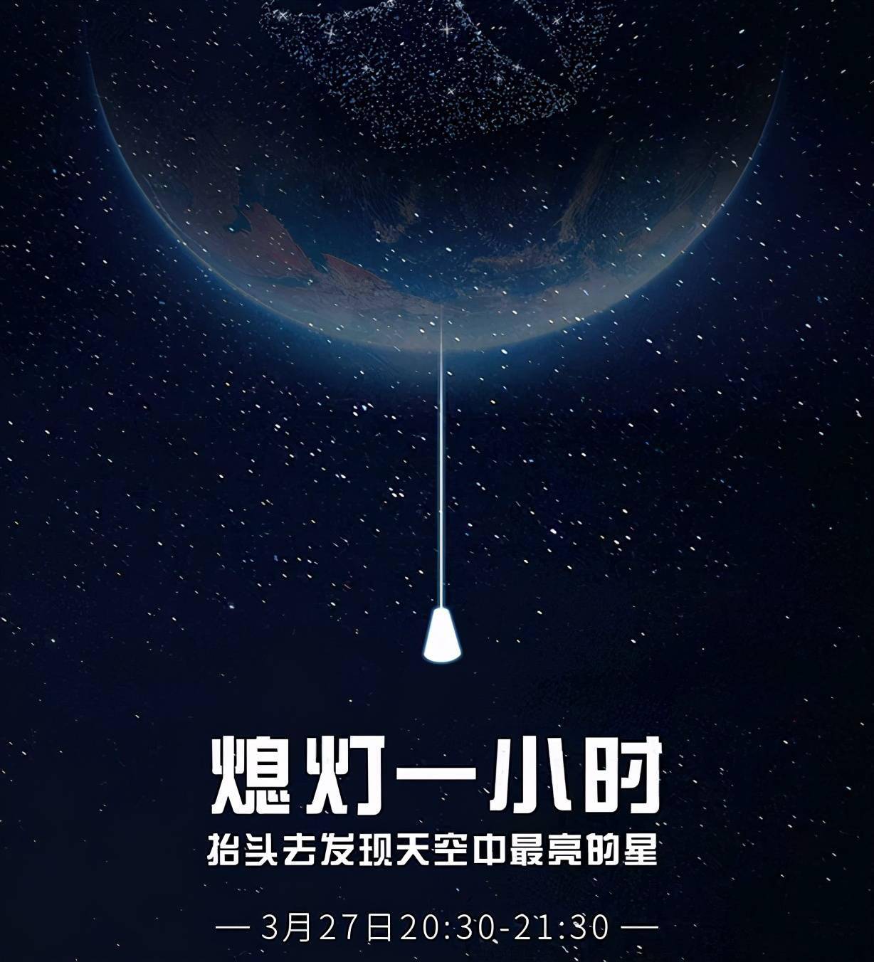 地球熄灯一小时照片图片