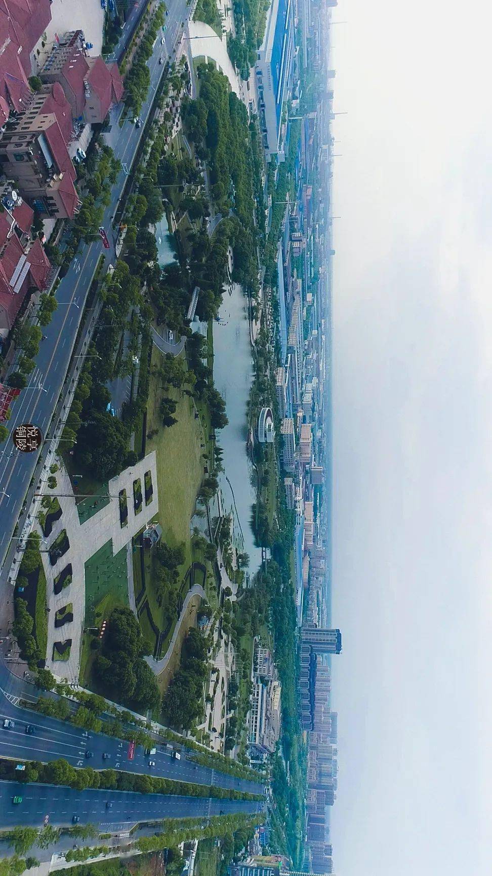 春游江淮请您来飞到空中看铜陵你还认识它吗