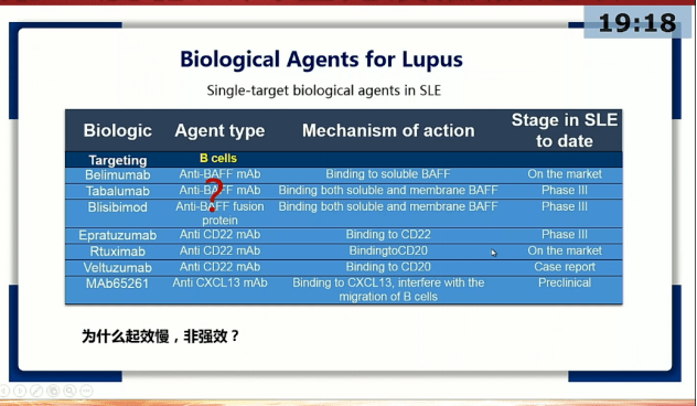 已經上市的 貝利尤單抗和進入Ⅲ期臨床試驗的tabalumab和blisibimod均