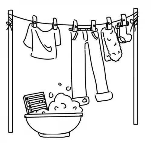 被污染的衣服被褥床单等要用开水烫洗杀虫,放置于阳光下曝晒一周以上